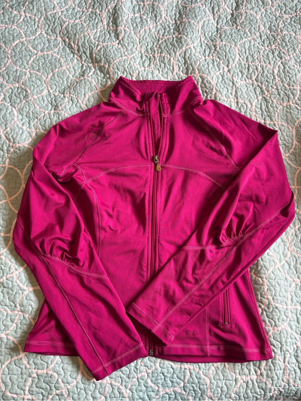 Champion Women's Fuchsia Full-Zip Utility Jacket